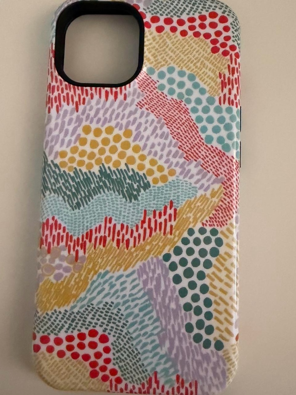 Abstract Multicolor Pattern Protective Phone Case